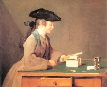 Jean Baptiste Simeon Chardin : The House of Cards